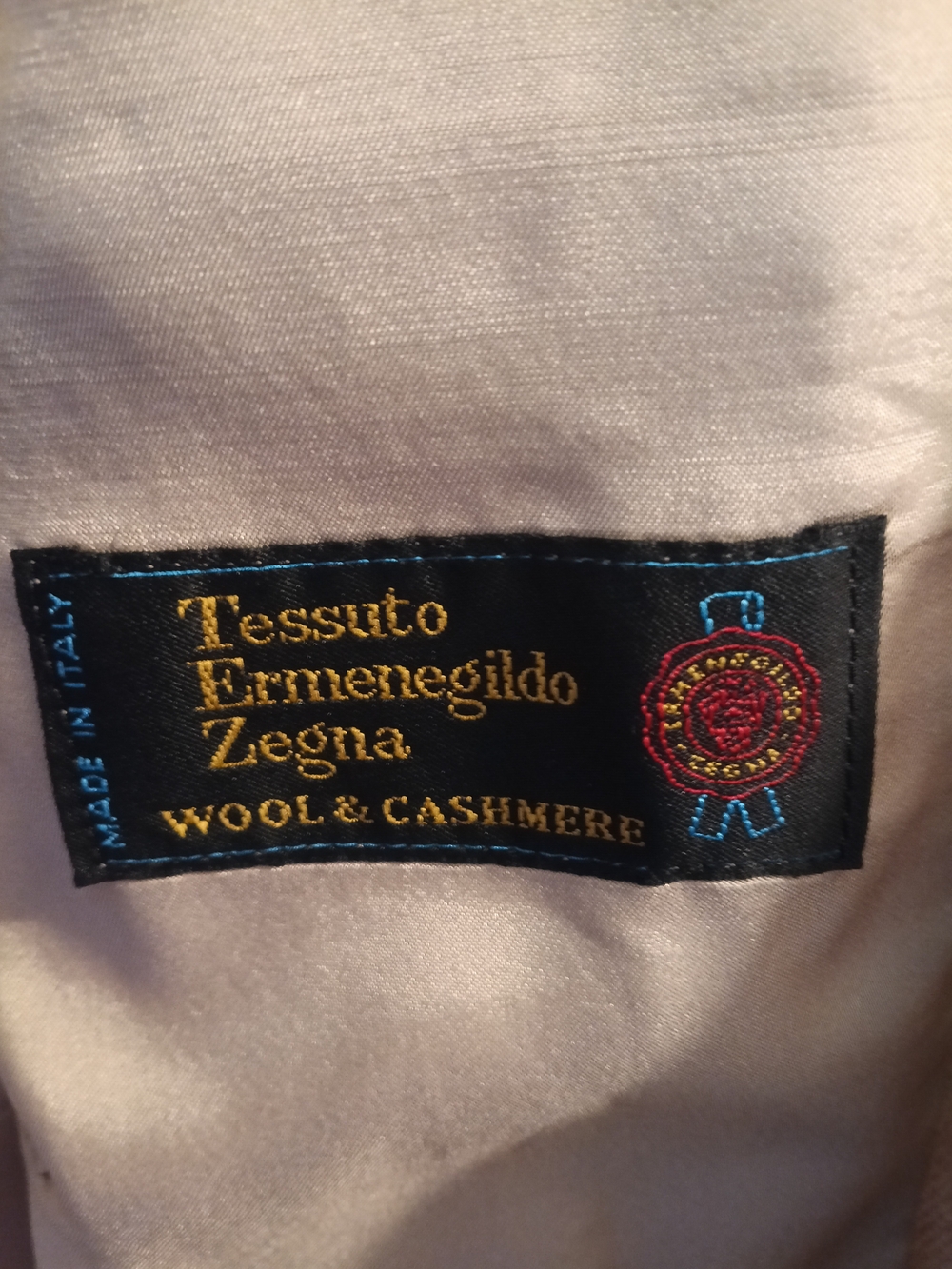 Ermenegildo Zegna Wool & Cashmere Jacket - Cream